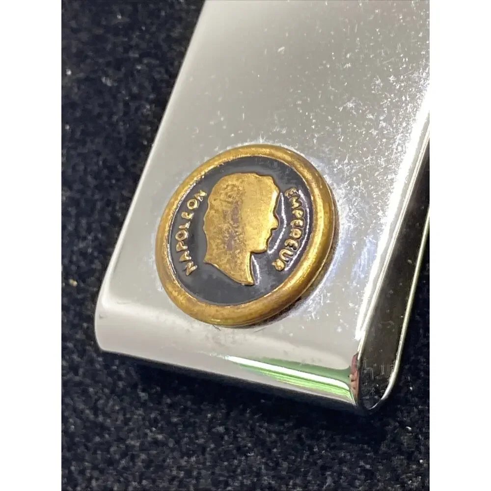 Vintage Napoleon Gold Tone Clip Tie Clip